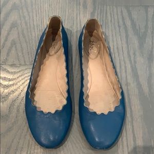 Chloe Women’s Blue Flats sz 6.5